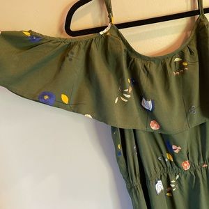 NWT Army Green Maxi Dress⚡️